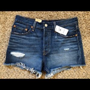 Levi’s 501 Shorts vintage high rise mom wedgie fit